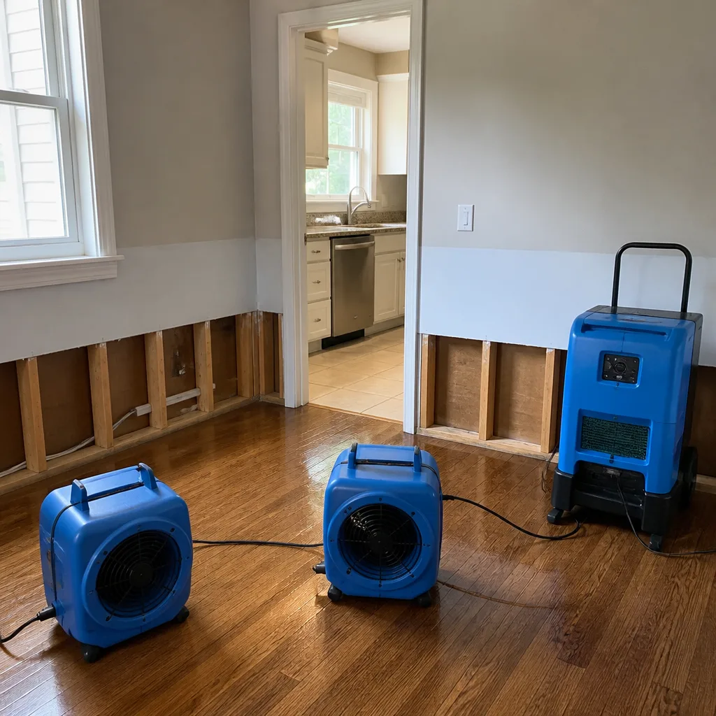 Water damage drying
